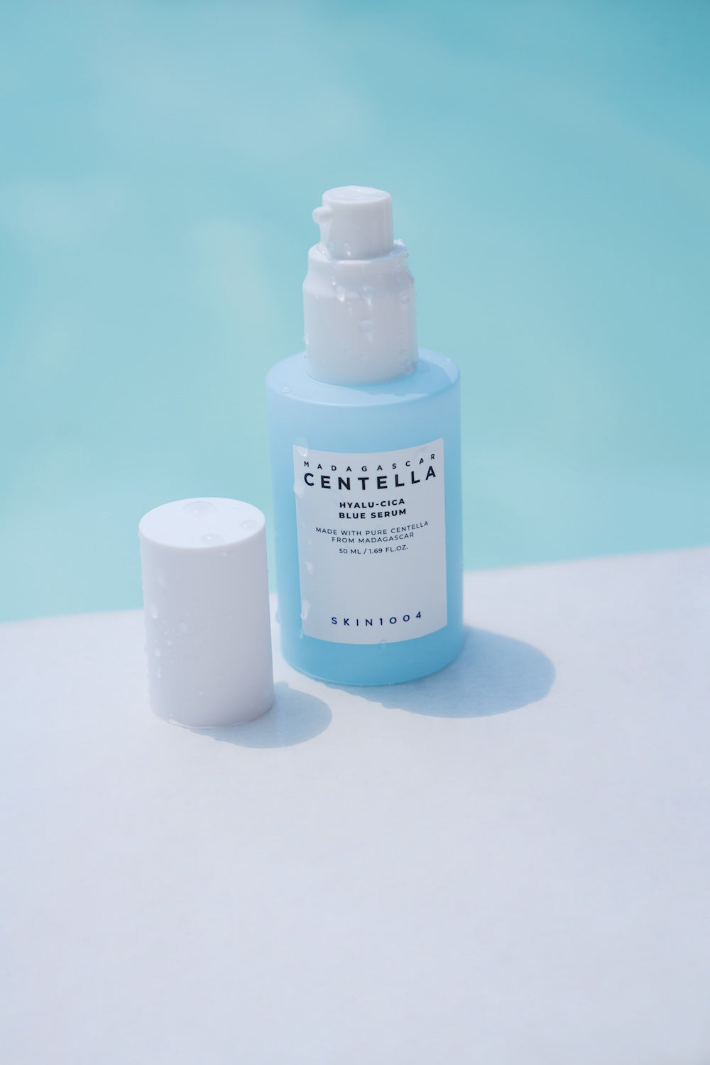 SKIN1004 Madagascar Centella Hyalu-Cica Blue Serum 50ml Korean essence product image