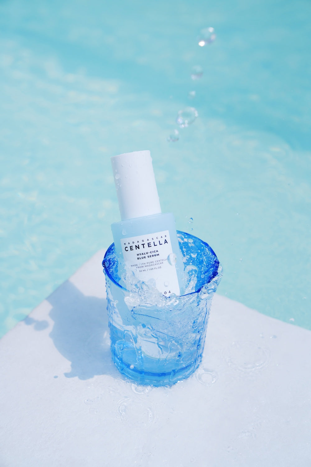SKIN1004 Madagascar Centella Hyalu-Cica Blue Serum 50ml Korean essence product image