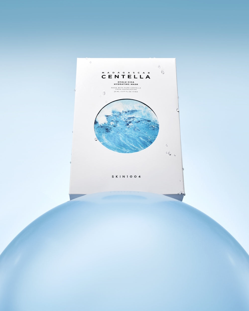 SKIN1004 Madagascar Centella Hyalu-Cica Hydrating Mask 2 Size Korean toner product image