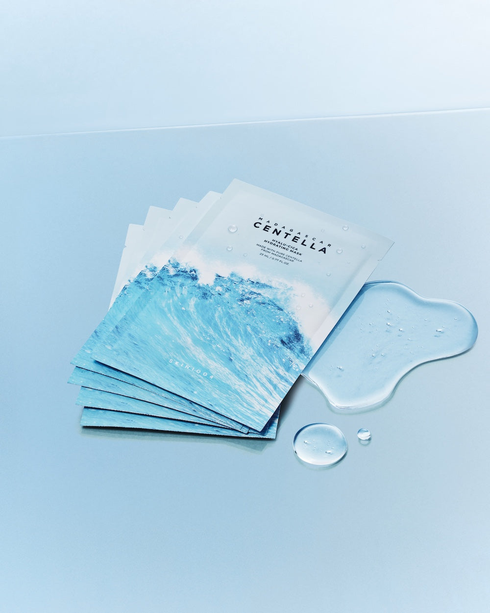 SKIN1004 Madagascar Centella Hyalu-Cica Hydrating Mask 2 Size Korean toner product image