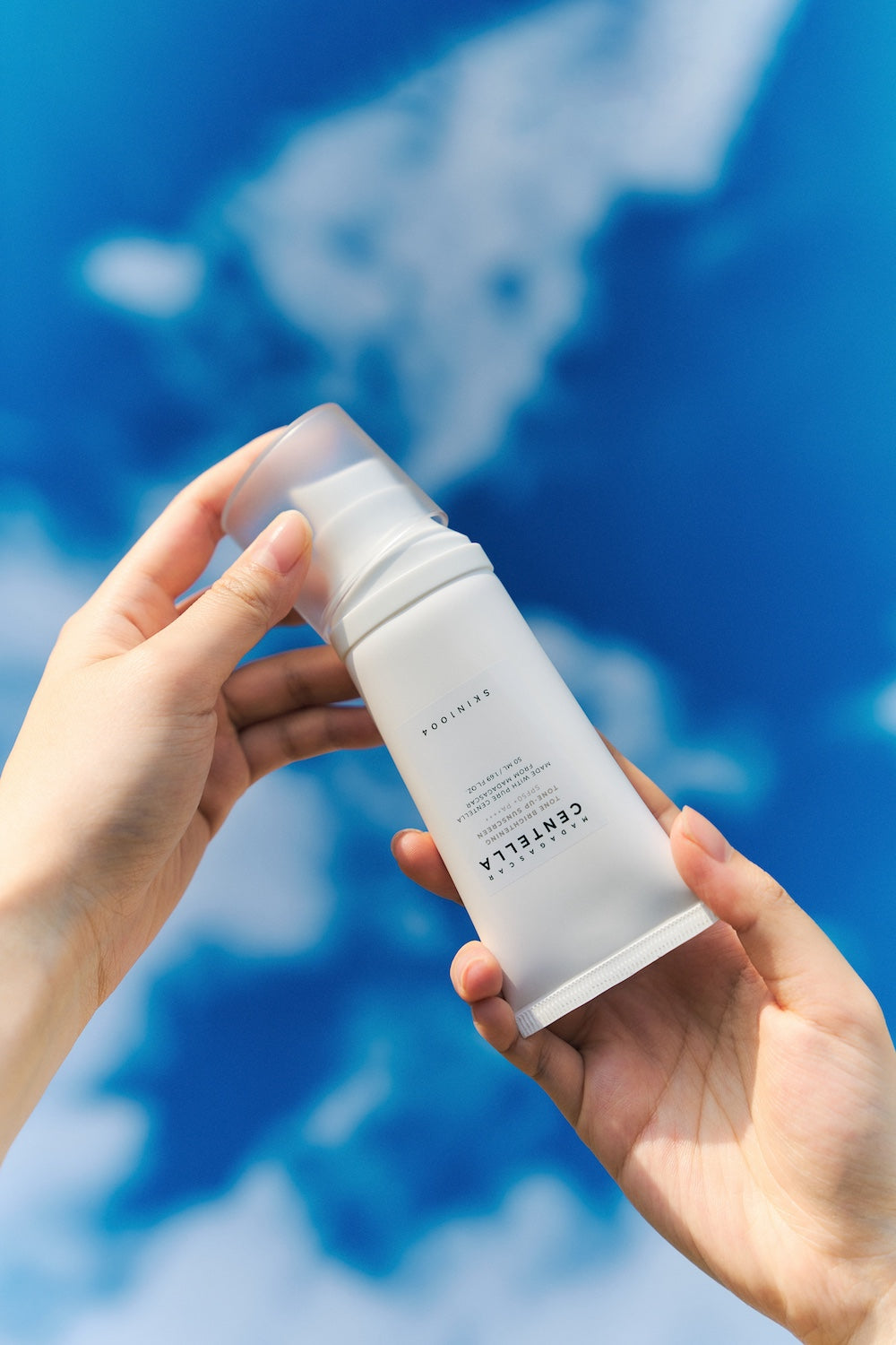 SKIN1004 Madagascar Centella Tone Brightening Tone-Up Sunscreen 50ml Korean sunscreen product image