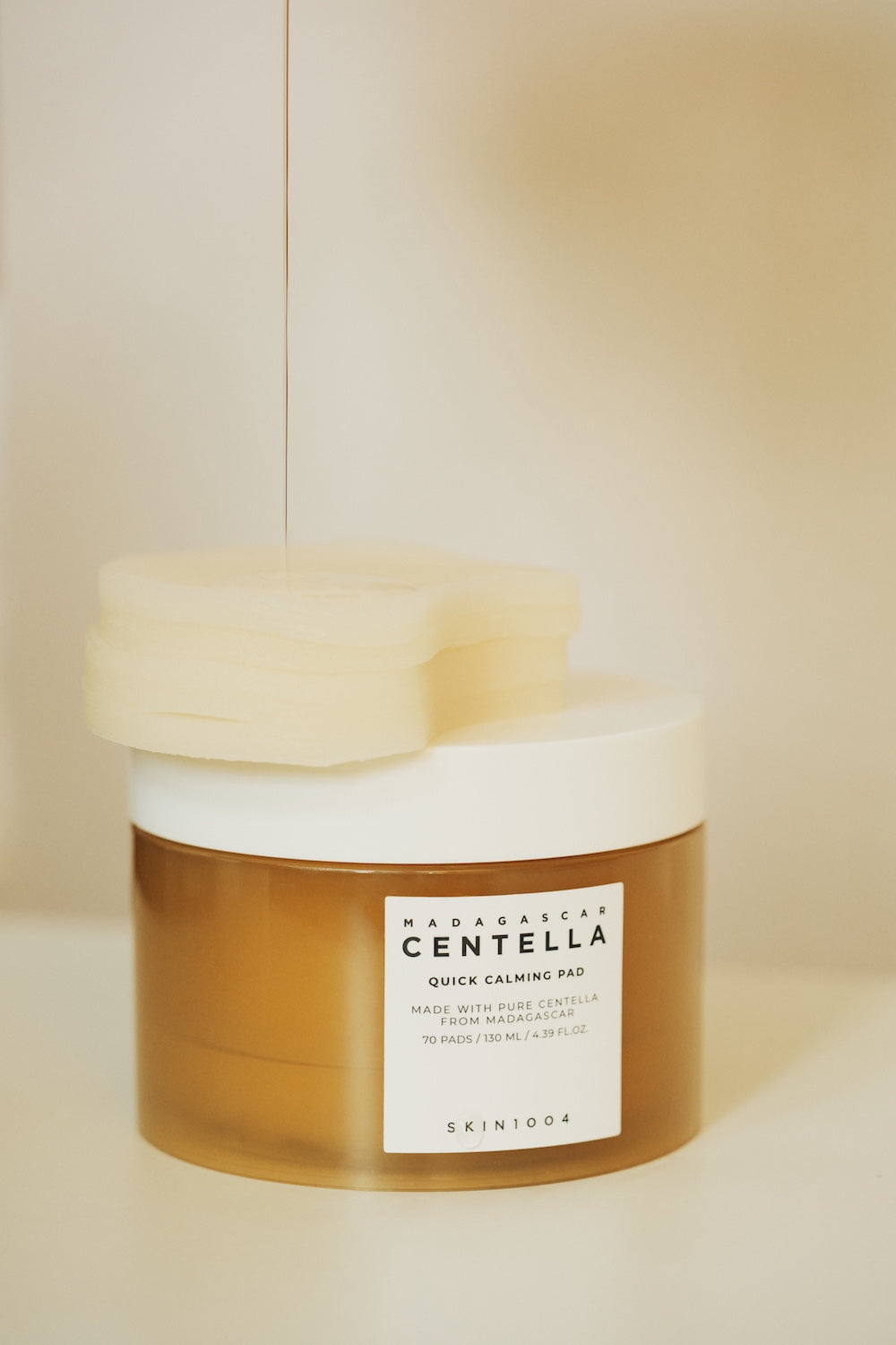 SKIN1004 Madagascar Centella Quick Calming Pad 70EA Korean toner product image