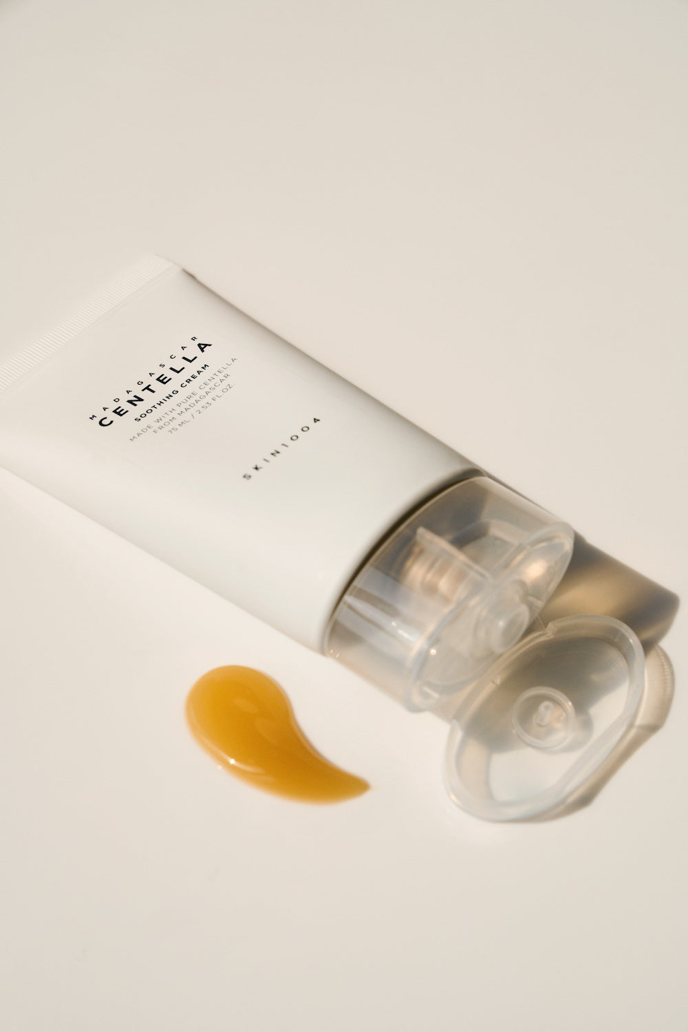 SKIN1004 Madagascar Centella Soothing Cream 2 Size Korean moisturizer product image