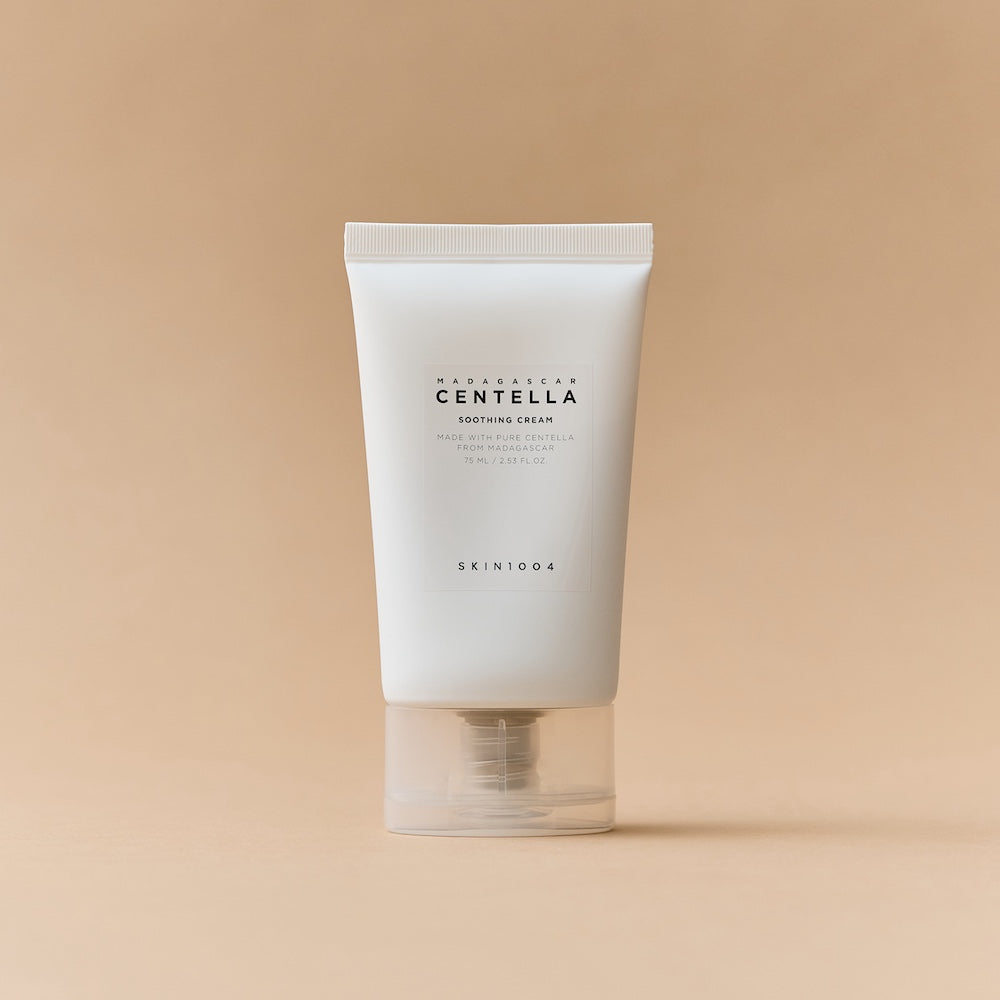 SKIN1004 Madagascar Centella Soothing Cream 2 Size Korean moisturizer product image