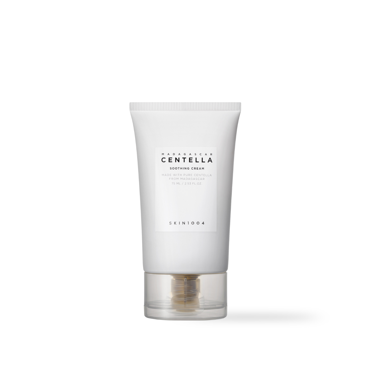 SKIN1004 Madagascar Centella Soothing Cream 2 Size Korean moisturizer product image