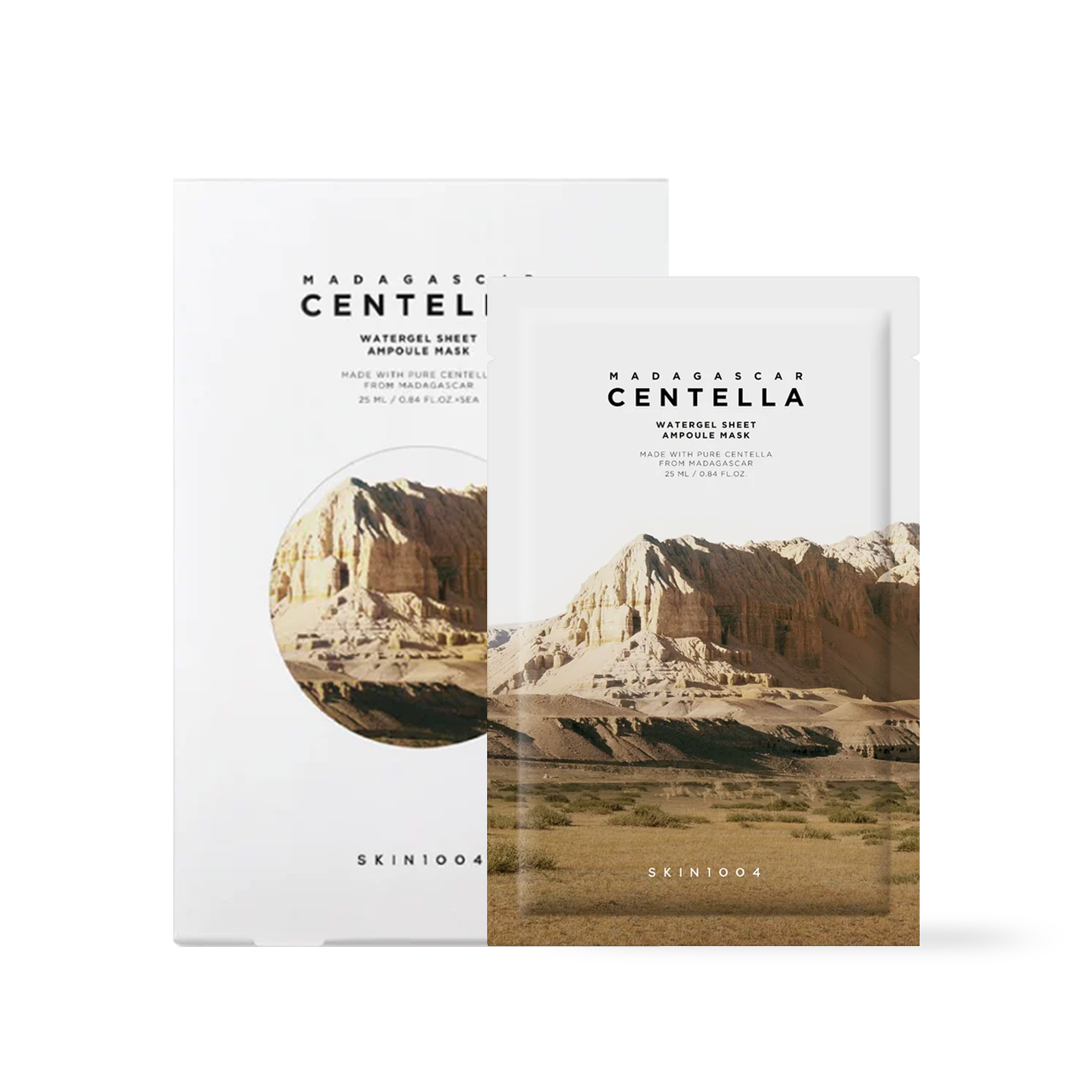 Skin1004 Madagascar Centella Watergel Sheet Ampoule Mask 2 Type - Skin1004 Face Ampoule product image