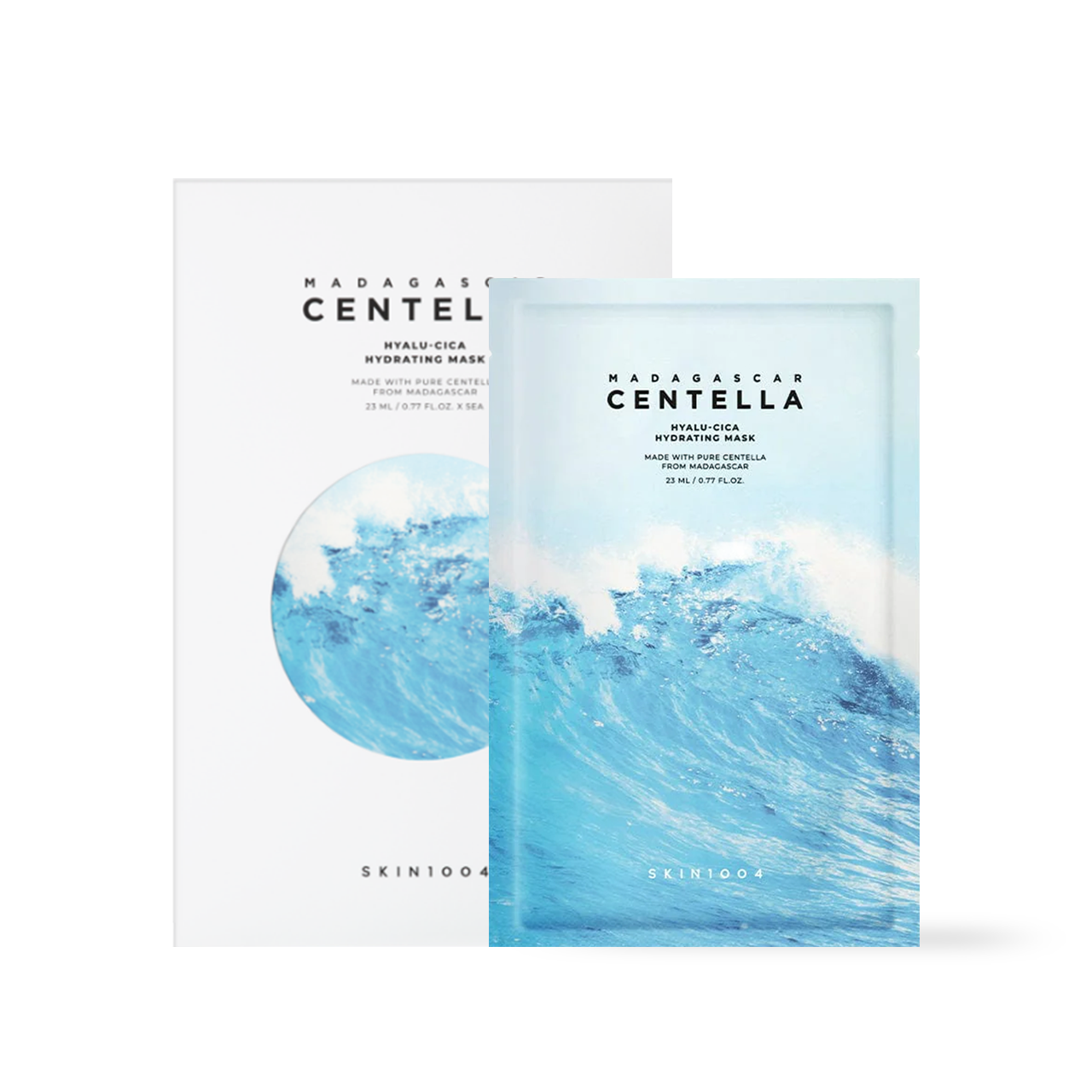 Skin1004 Madagascar Centella Hyalu CICA Hydrating Mask 2 Size - Skin1004 Face Mask product image