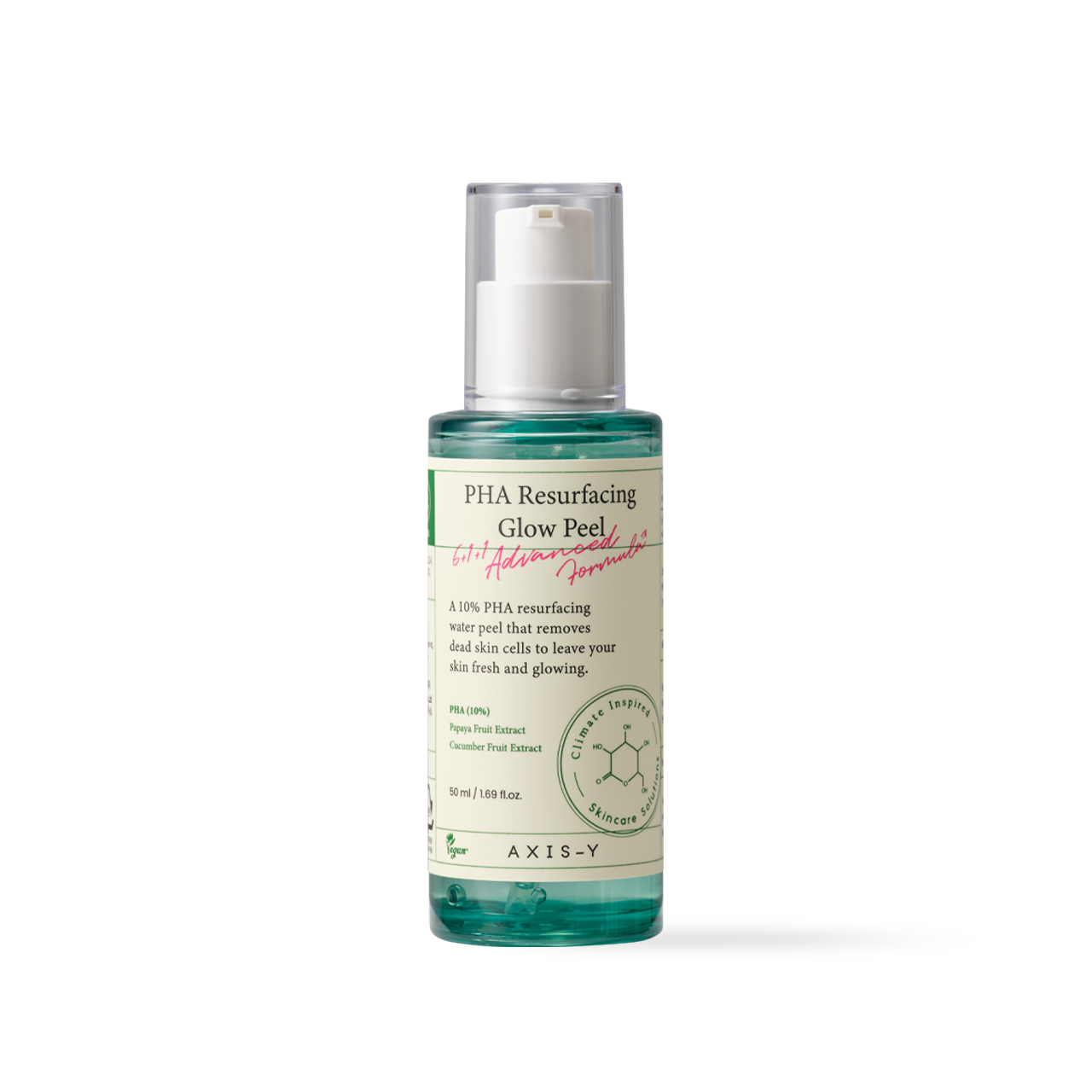 AXIS-Y PHA Resurfacing Glow Peel 50ml Korean skincare product image