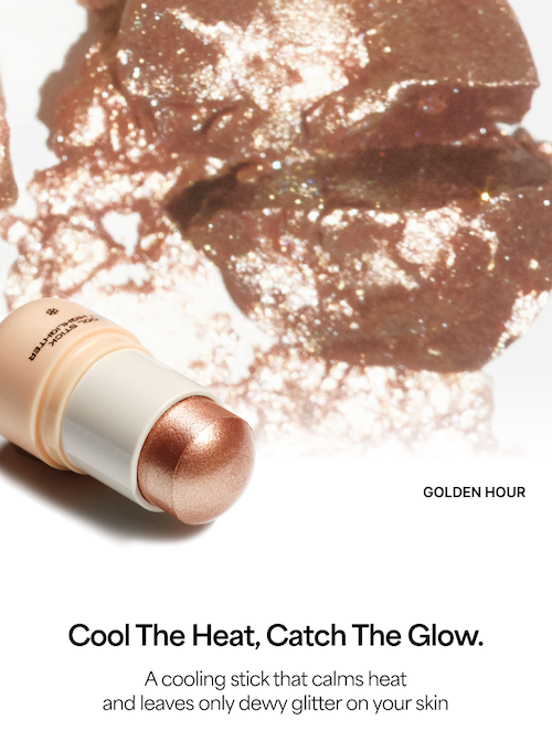 ENTROPY Cool Stick Body Highlighter 10g Golden Hour K-beauty makeup product image