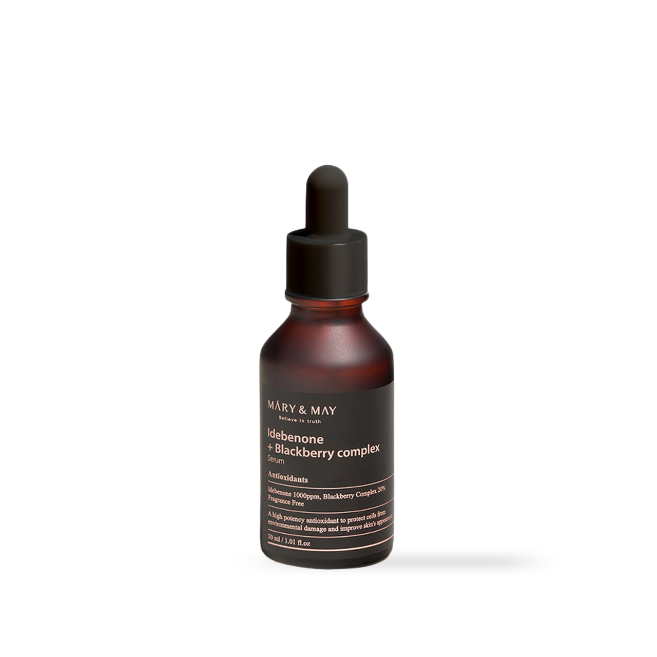 Mary&May Idebenone + Blackberry Complex Serum 30ml Korean toner product image