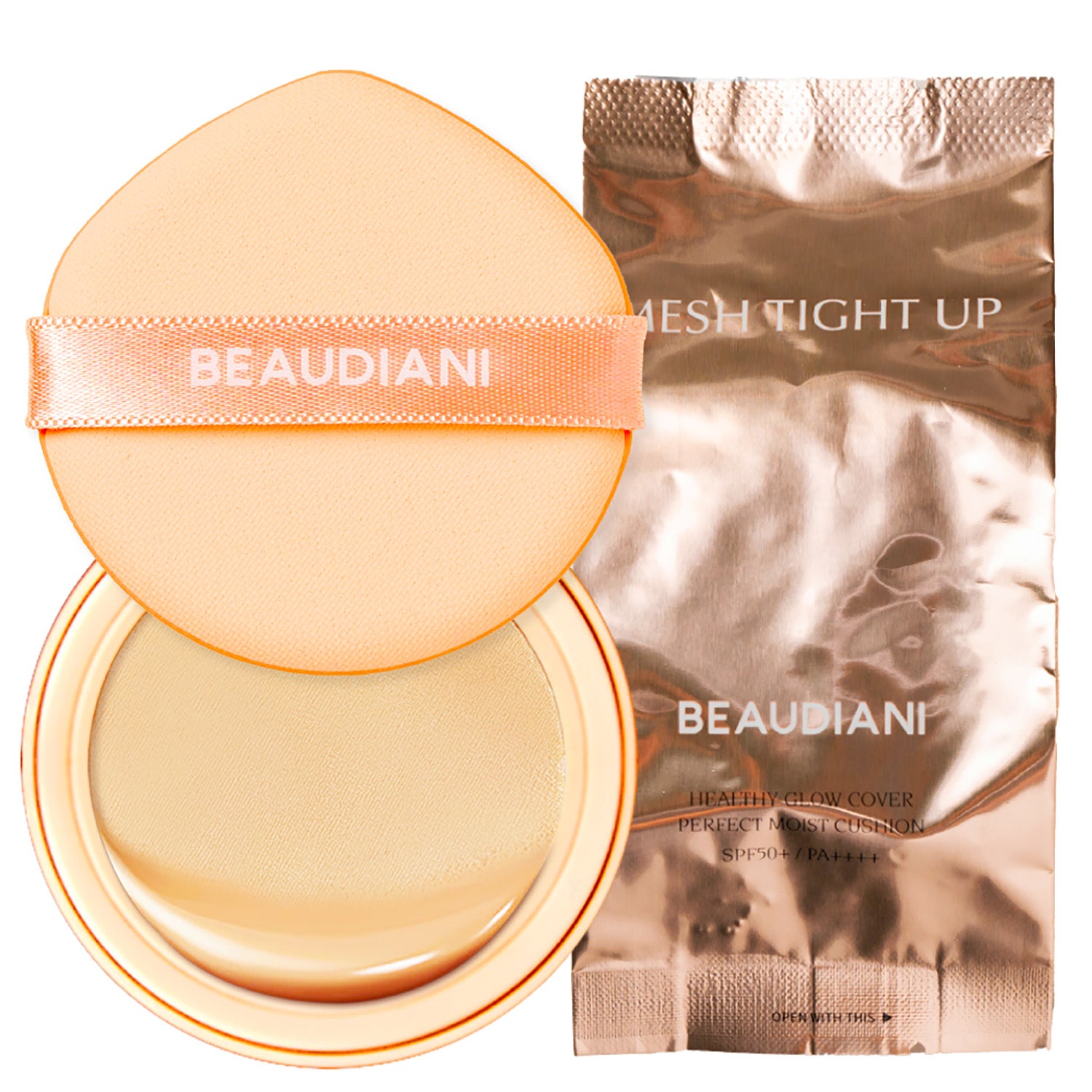 BEAUDIANI Mesh Tight Up Cushion Refill 12g 3 Colors K-beauty cushion foundation base makeup main product photo