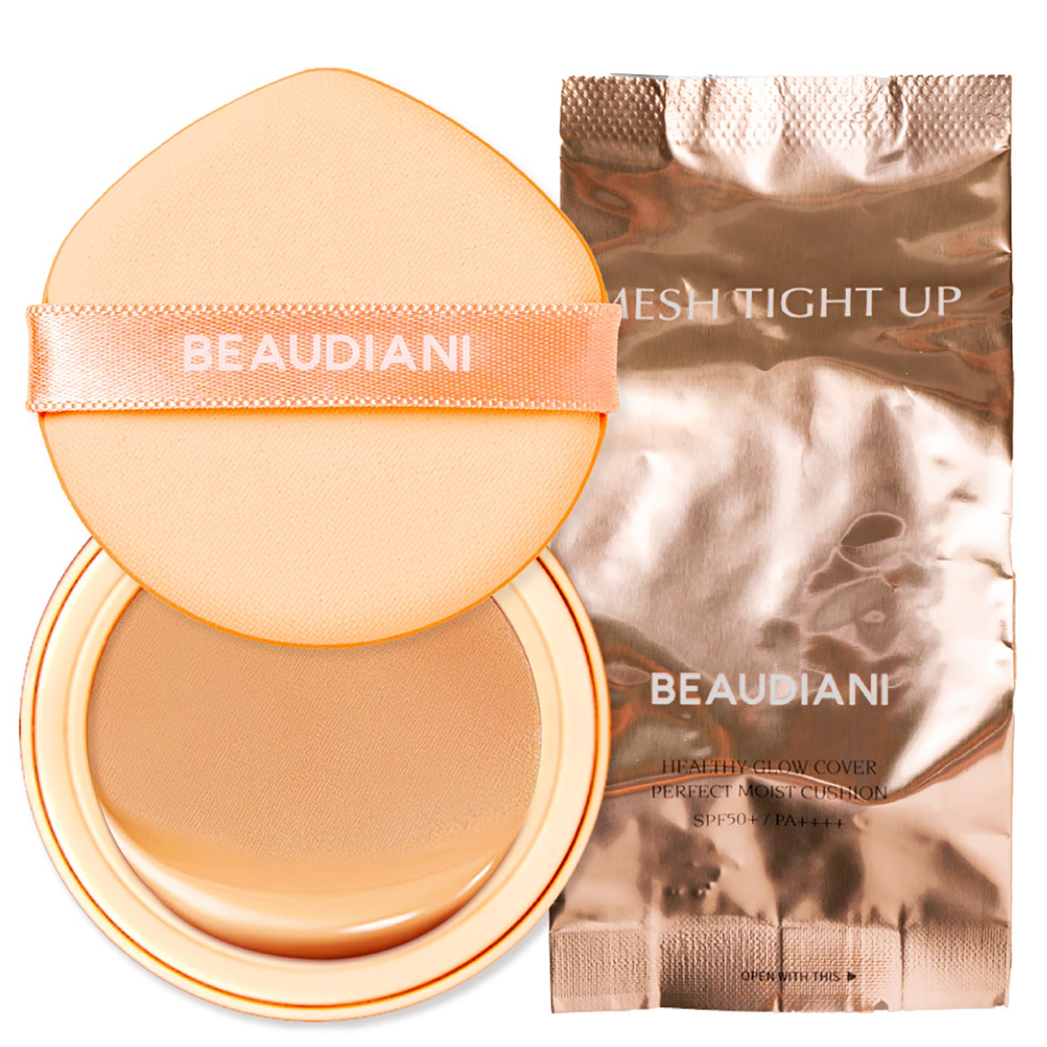 BEAUDIANI Mesh Tight Up Cushion Refill 12g 3 Colors K-beauty makeup product image
