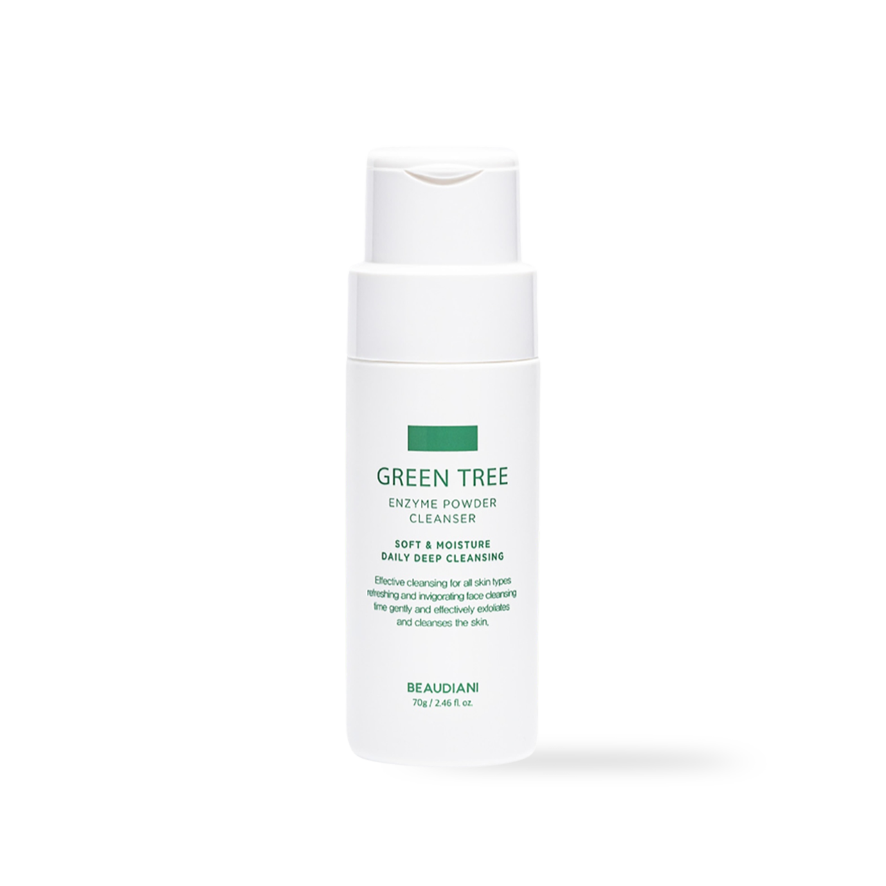 BEAUDIANI Green Tree Enzyme Powder Cleanser 70g Korean cleanser gentle care