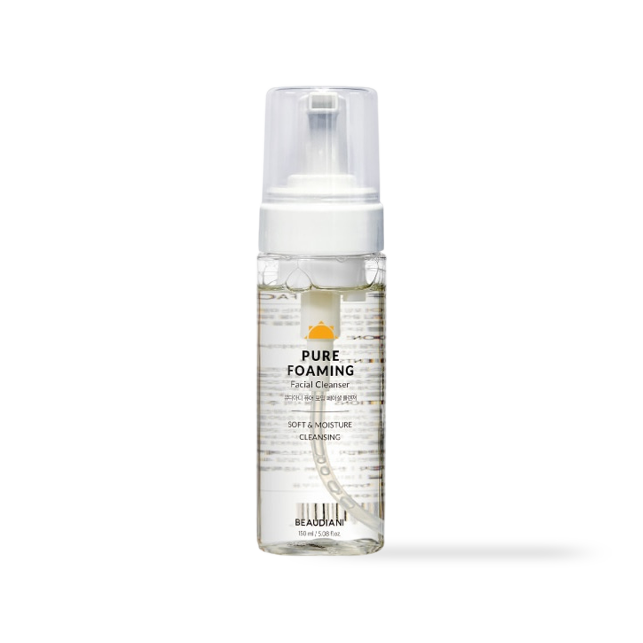 BEAUDIANI Pure Foaming Facial Cleanser 150ml Korean cleanser gentle care