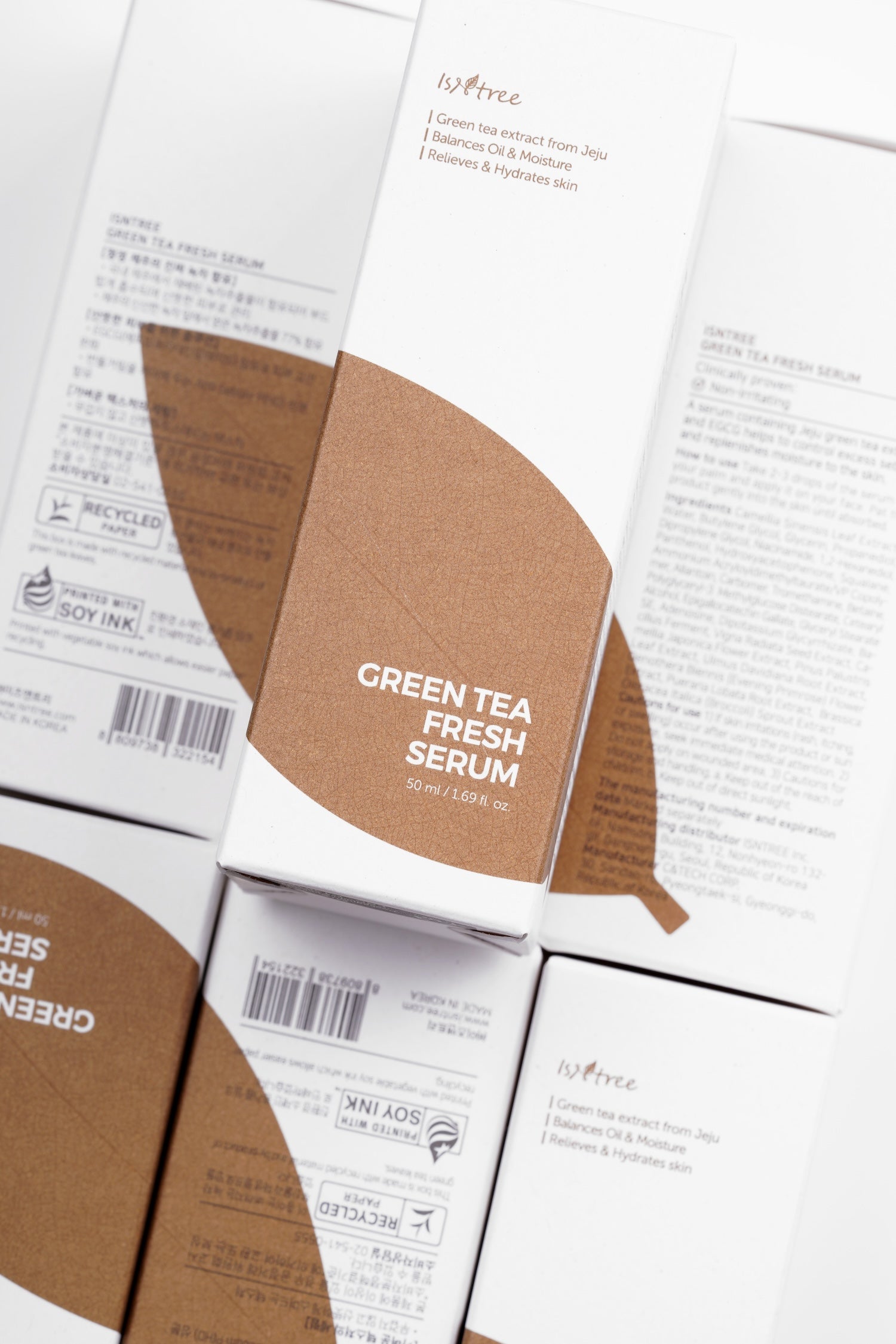 Isntree Green Tea Fresh Serum 50ml Korean serum product image