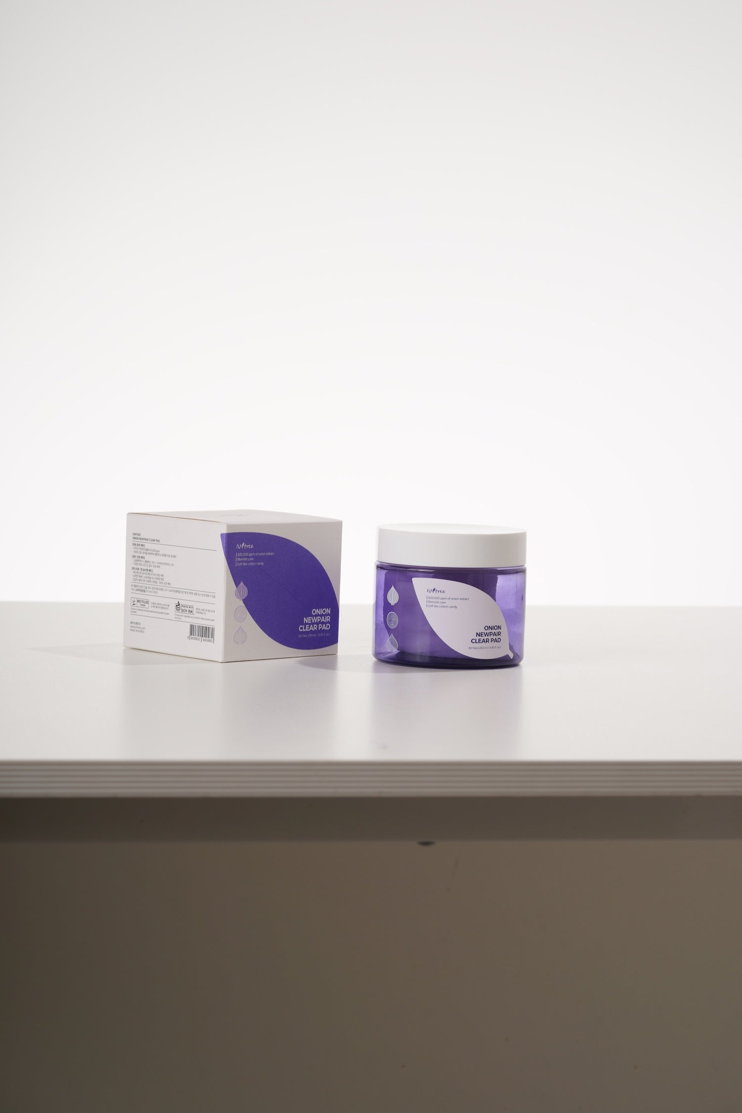 Isntree Onion Newpair Clear Pad 250ml x 60ea Korean toner product image
