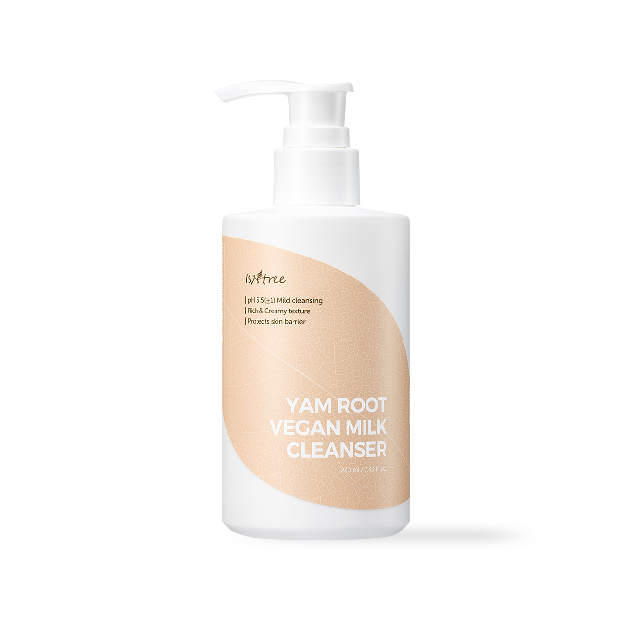 Isntree Yam Root Vegan Milk Cleanser 220ml Korean cleanser product image