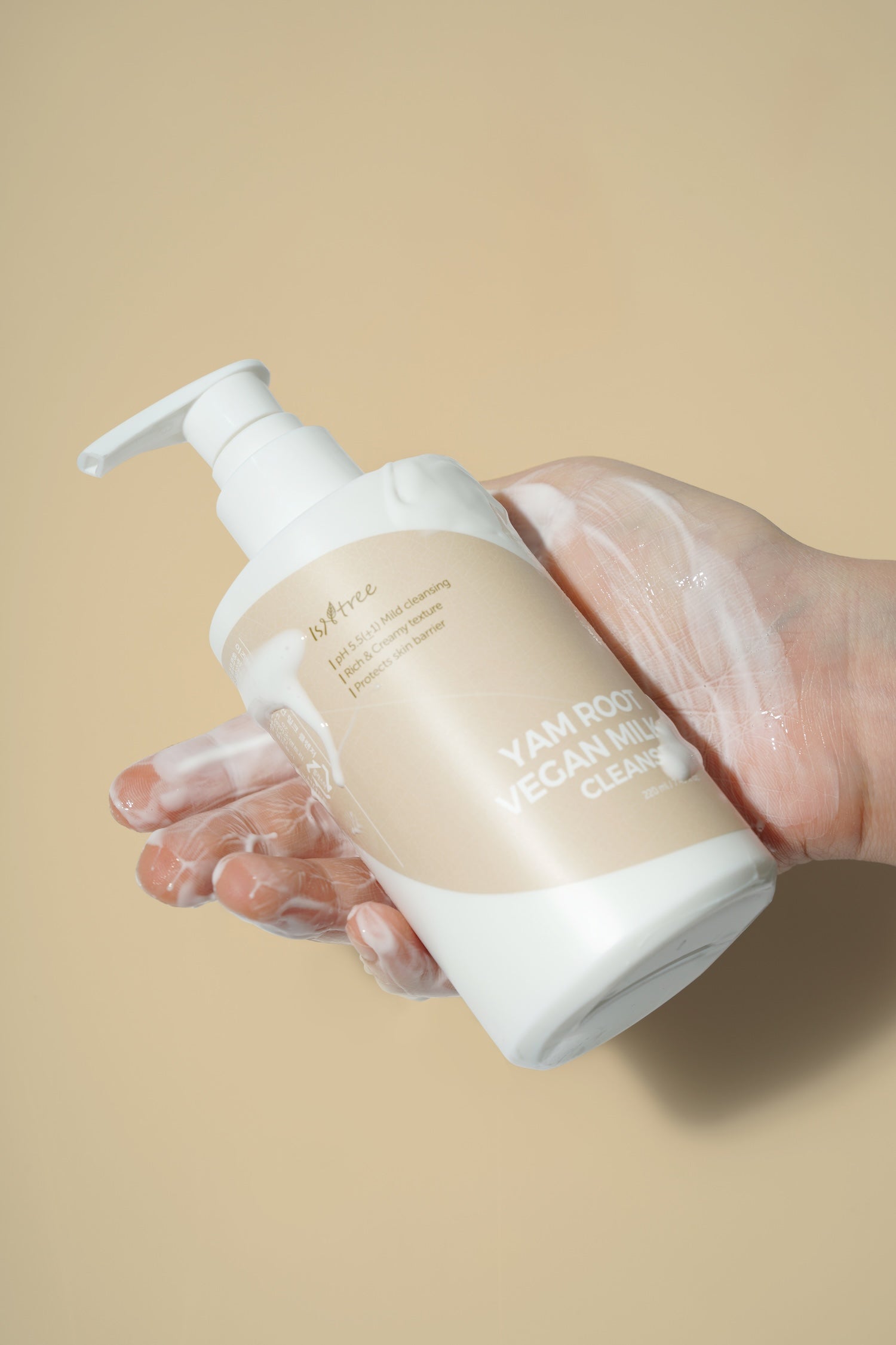 Isntree Yam Root Vegan Milk Cleanser 220ml Korean cleanser product image