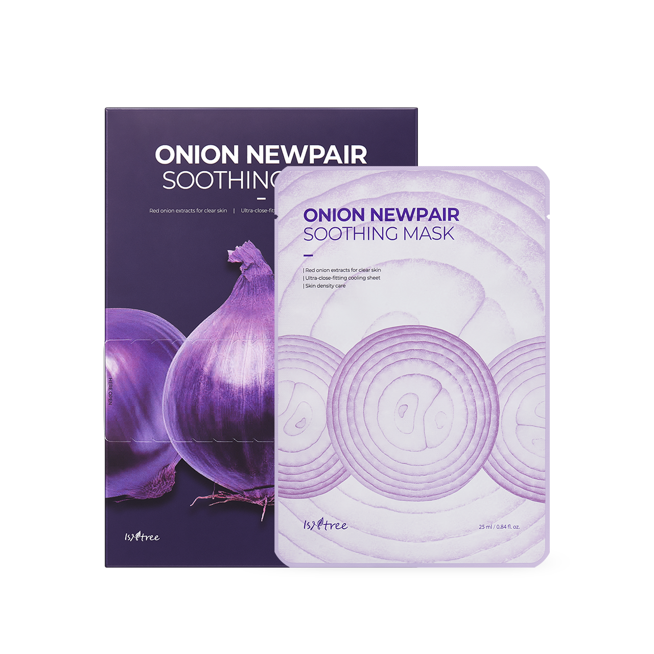 Isntree Onion Newpair Soothing Mask 25g*5ea - 25g*5ea product image