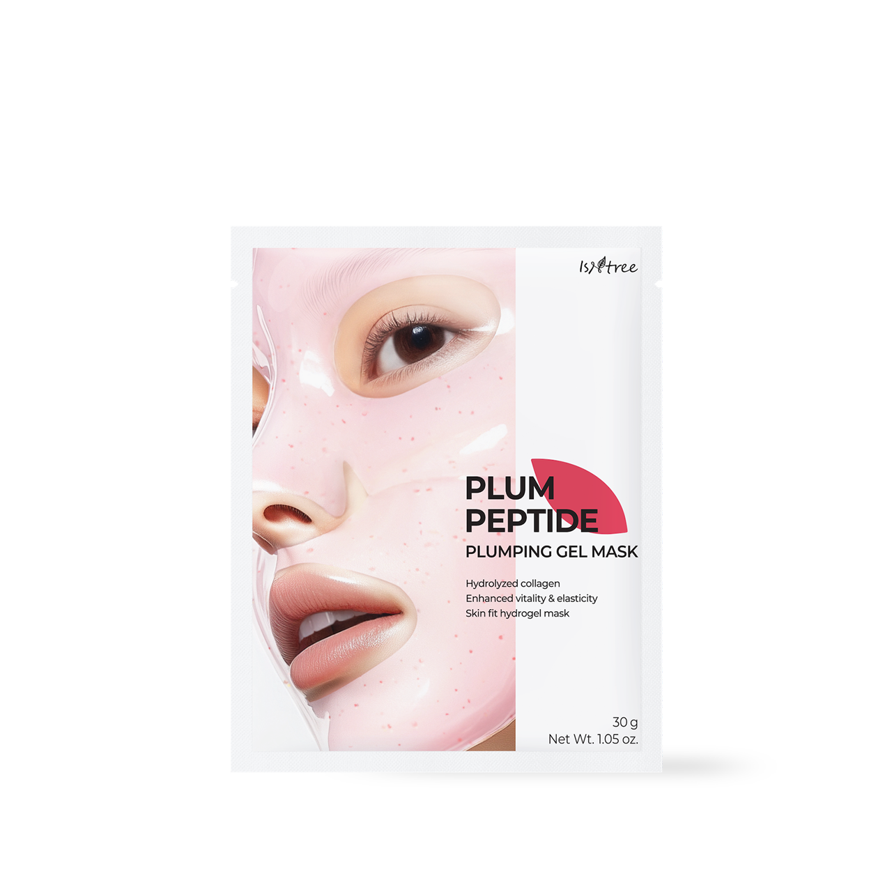 Isntree Plum Peptide Plumping Gel Mask 30g x 1ea Korean skincare product image