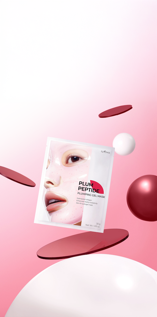 Isntree Plum Peptide Plumping Gel Mask 30g x 1ea Korean skincare product image