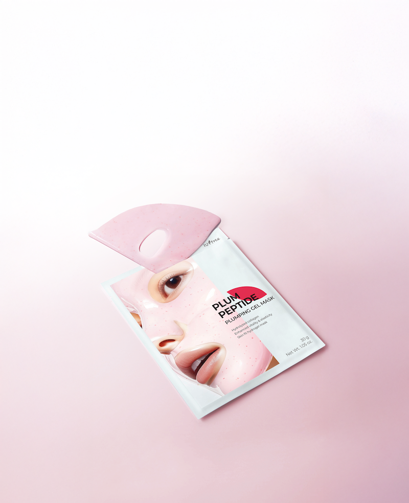 Isntree Plum Peptide Plumping Gel Mask 30g x 4ea Korean skincare product image