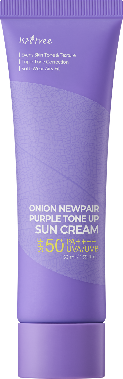 Sun cream being blended into skin showing tone up effect
