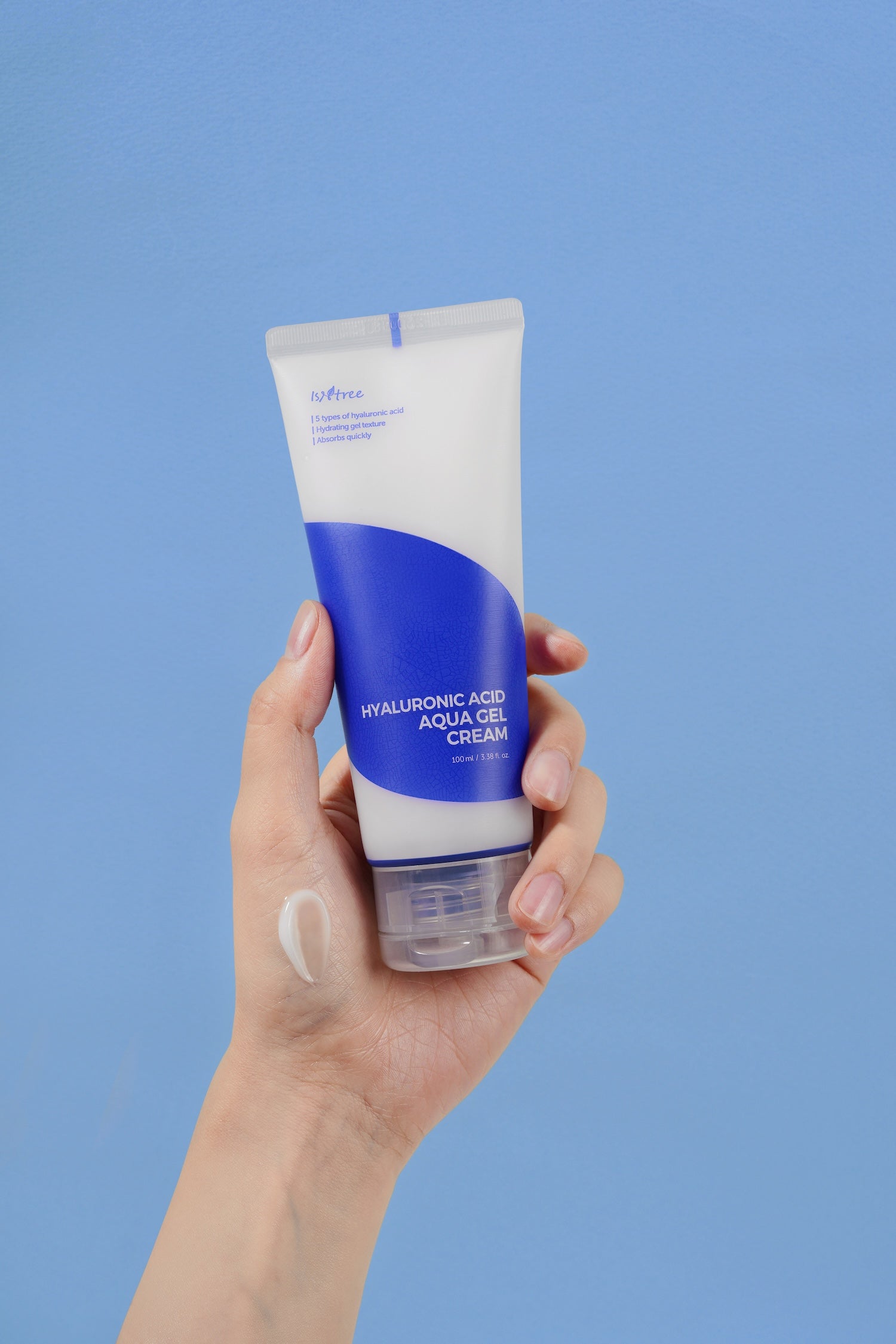 Isntree Hyaluronic Acid Aqua Gel Cream 100ml Korean moisturizer product image