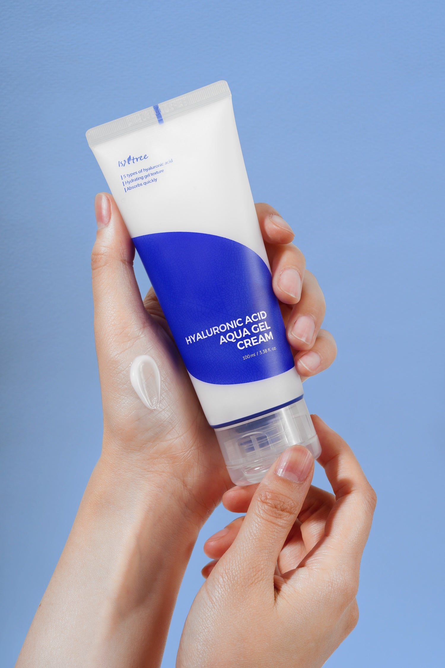 Isntree Hyaluronic Acid Aqua Gel Cream 100ml Korean moisturizer product image
