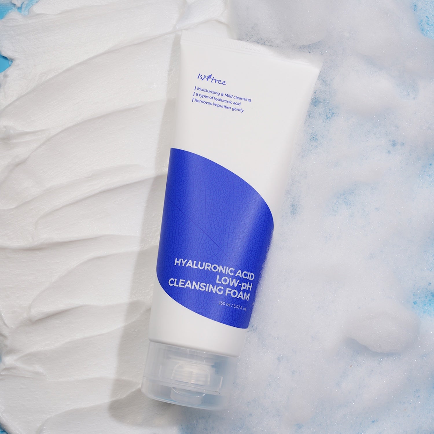 Isntree Hyaluronic Acid Low pH Cleansing Foam 150ml Korean cleanser product image
