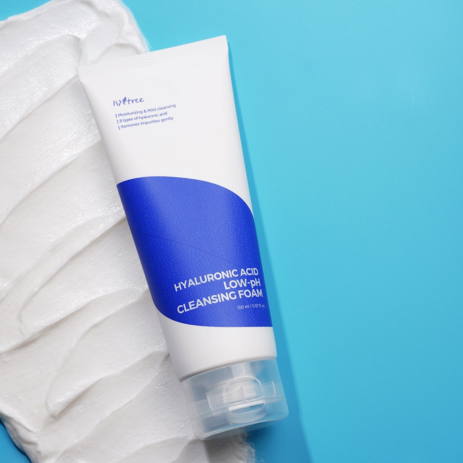 Isntree Hyaluronic Acid Low pH Cleansing Foam 150ml Korean cleanser product image