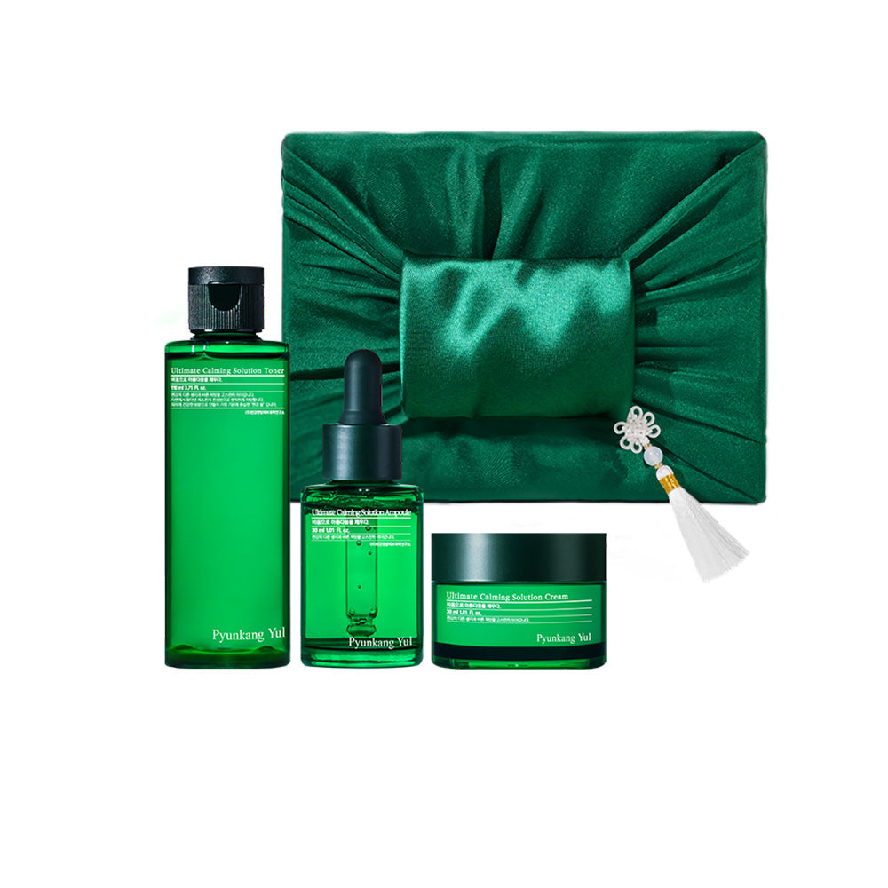 gift set contents laid out