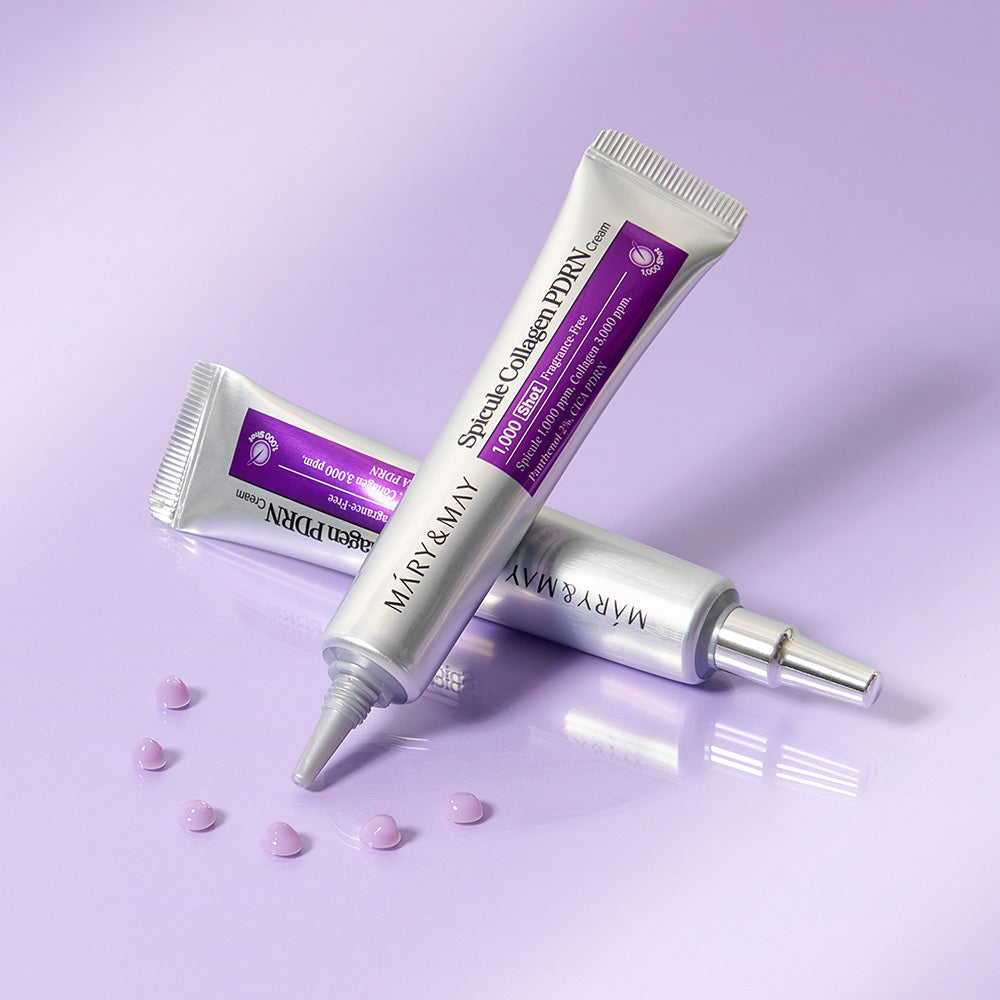 Mary&May Spicule Collagen PDRN Cream 15g Korean skincare product image