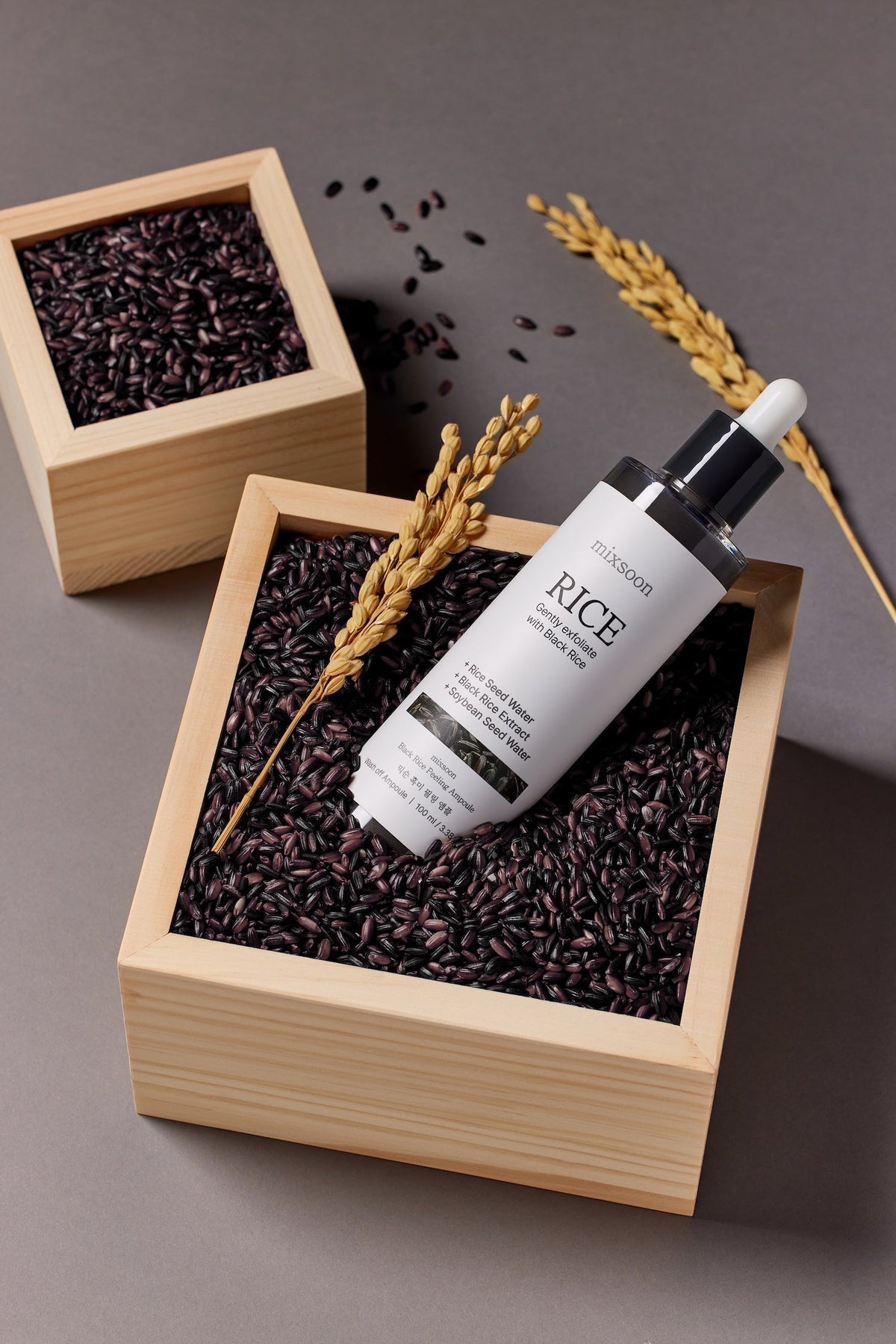 MIXSOON Black Rice Peeling Ampoule 100ml