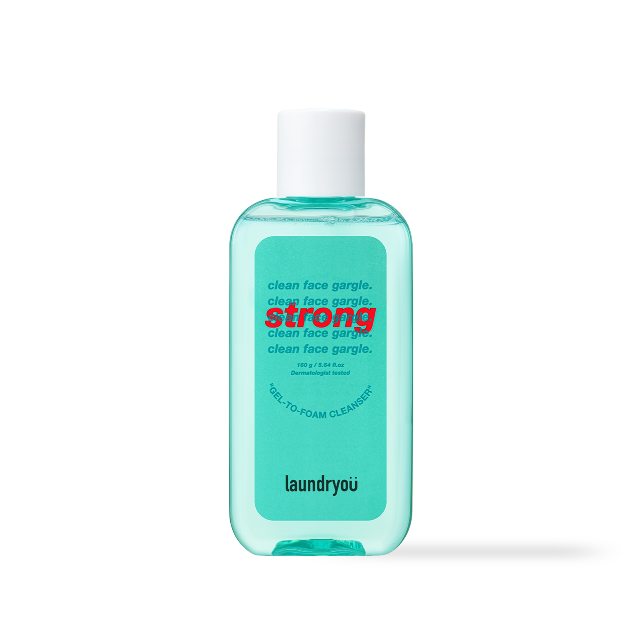 LAUNDRYOU Clean Face Gargle Gel to Foam Cleanser Strong 160g Korean cleanser gentle care