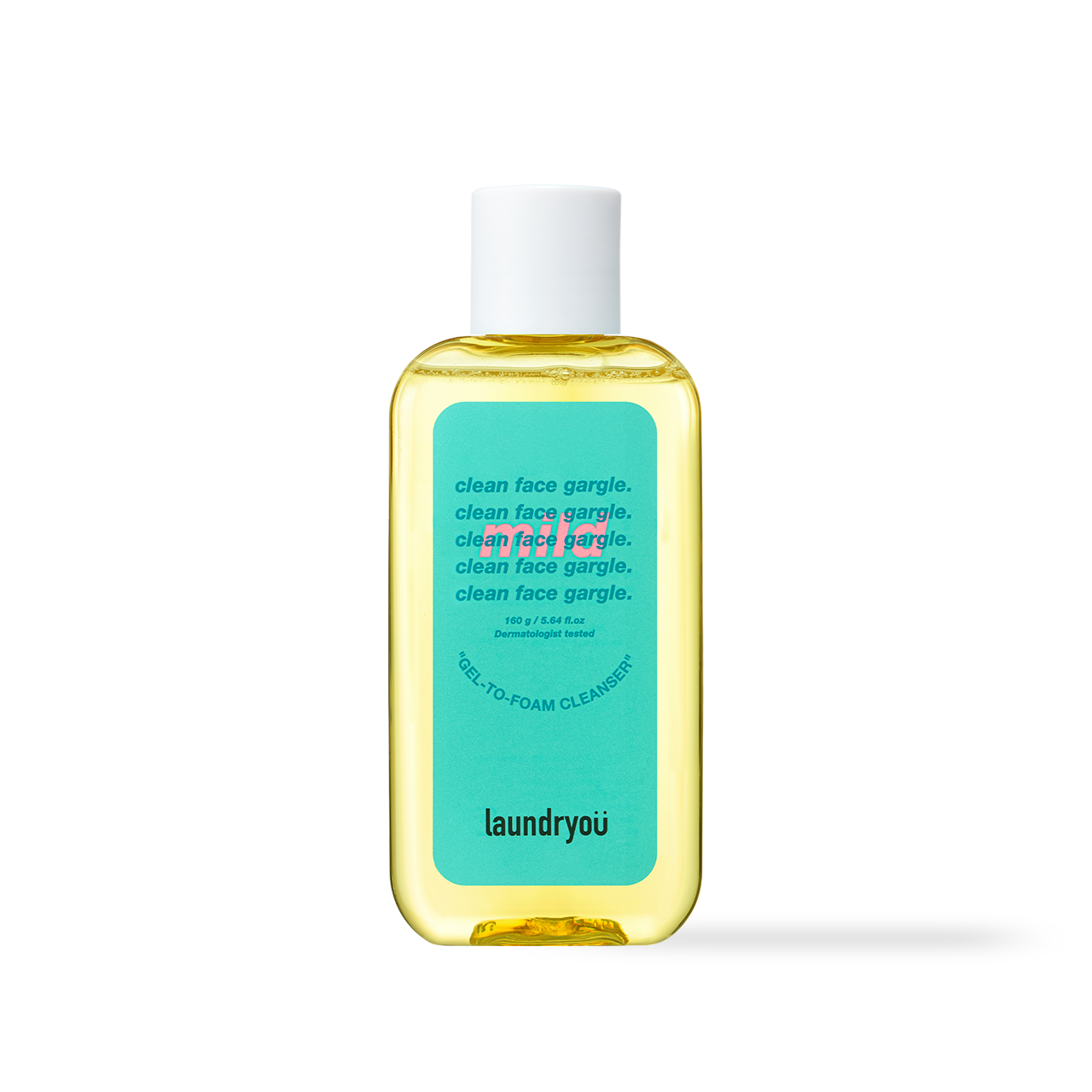 LAUNDRYOU Clean Face Gargle Gel to Foam Cleanser Mild 160g Korean cleanser gentle care