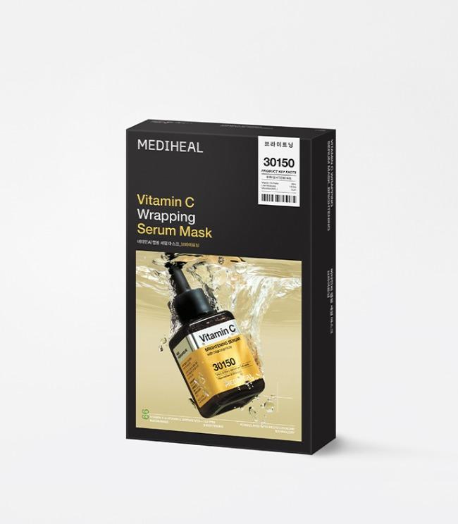 Mediheal Vitamin C Wrapping Serum Mask Brightening 10ea - Mediheal Face Serum product image