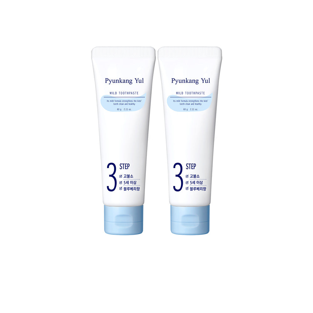 Pyunkang Yul Mild Toothpaste (Blueberry) 60g x 2 Korean skincare product image