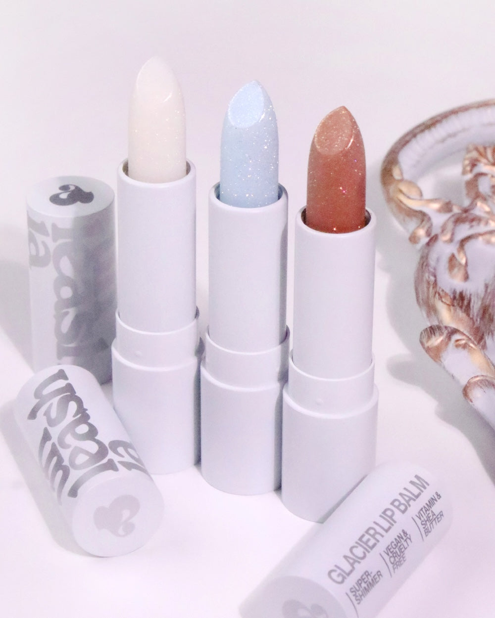 Unleashia Glacier Vegan Lip Balm 3.3g 3 Colors - Unleashia Lip Balm product image