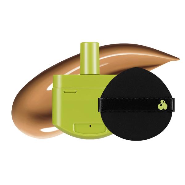 UNLEASHIA Satin Wear Healthy-Green Cushion Re-Feel 15g - 21 Colors - 32N Middle Honey
