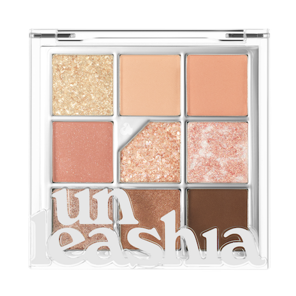 UNLEASHIA Glitterpedia Eye Palette No.3 All of Coralpink 6.6g - Default