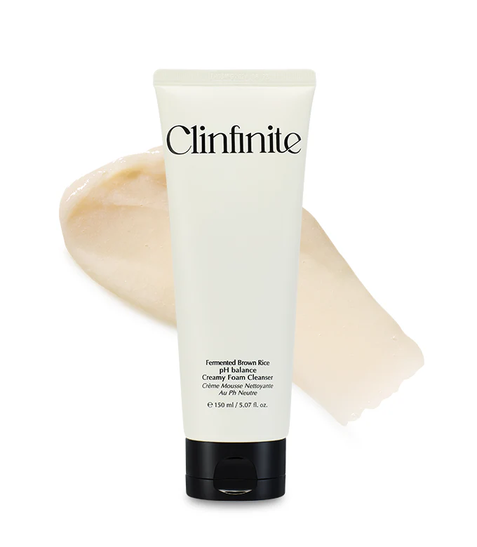 Clinfinite Fermented Rice Mild Acidic Creamy Foam Cleanser 150ml Korean cleanser glow care