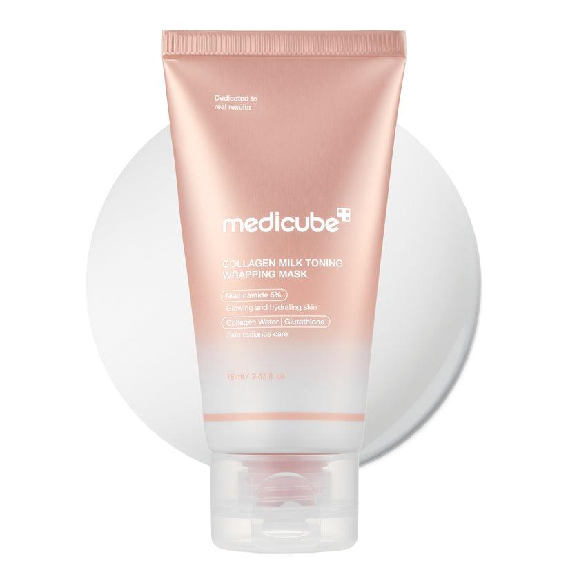 Medicube Collagen Milk Toning Wrapping Mask 75ml Korean overnight mask product image
