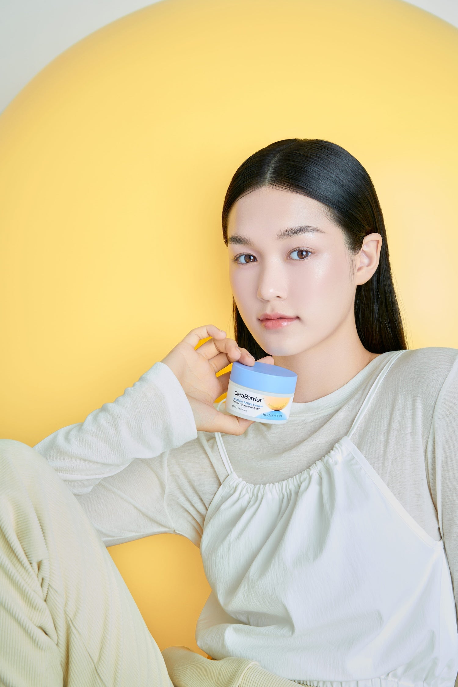Holika Holika Cerabarrier Moisture Active Cream 50ml Korean moisturizer product image