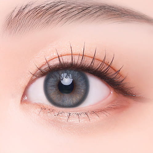 Cocoview Gling Blue contact lens box side panel with product details