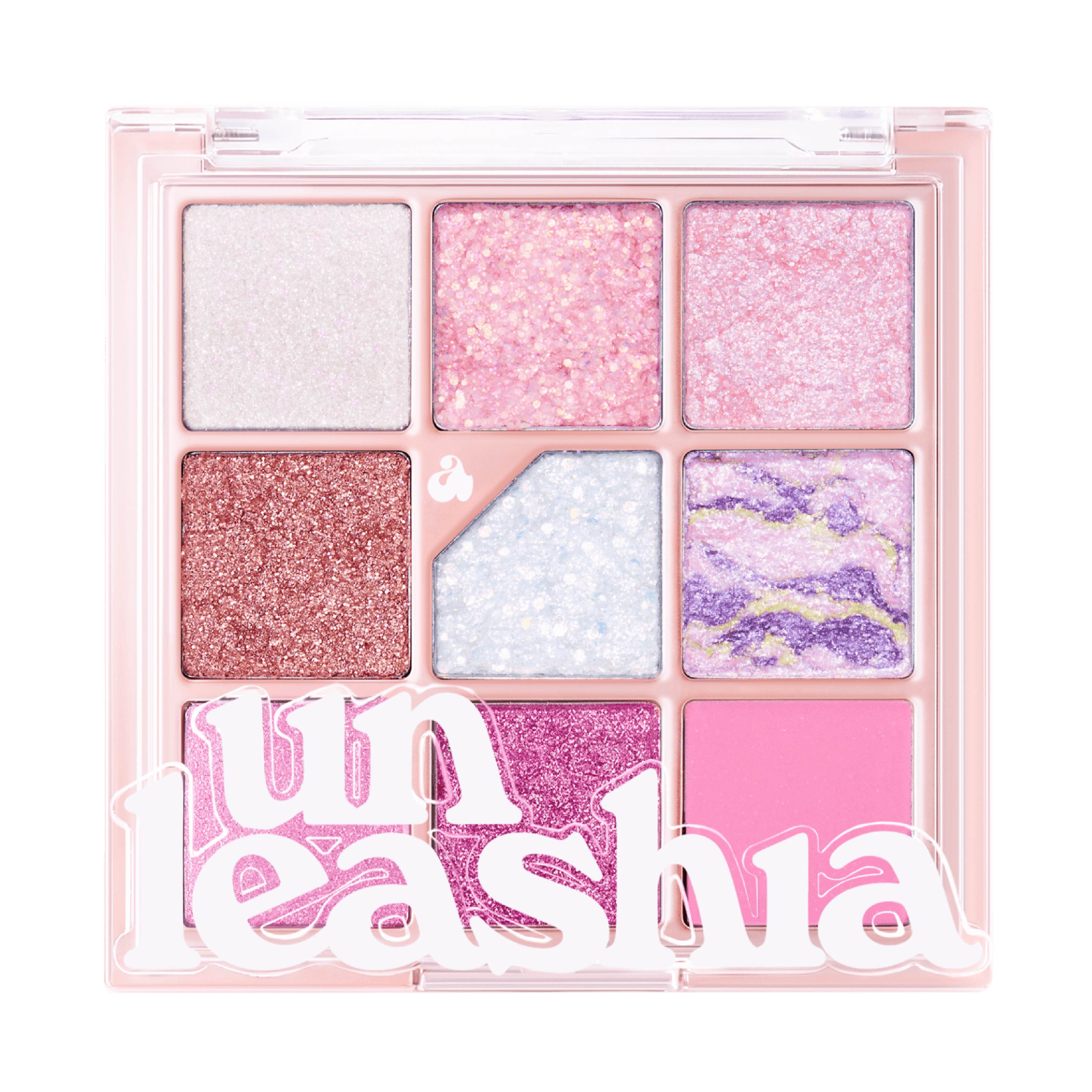 Unleashia Glitterpedia Eye Palette No.9 All of Pink Glitter 6.9g - Unleashia Makeup Palette product image