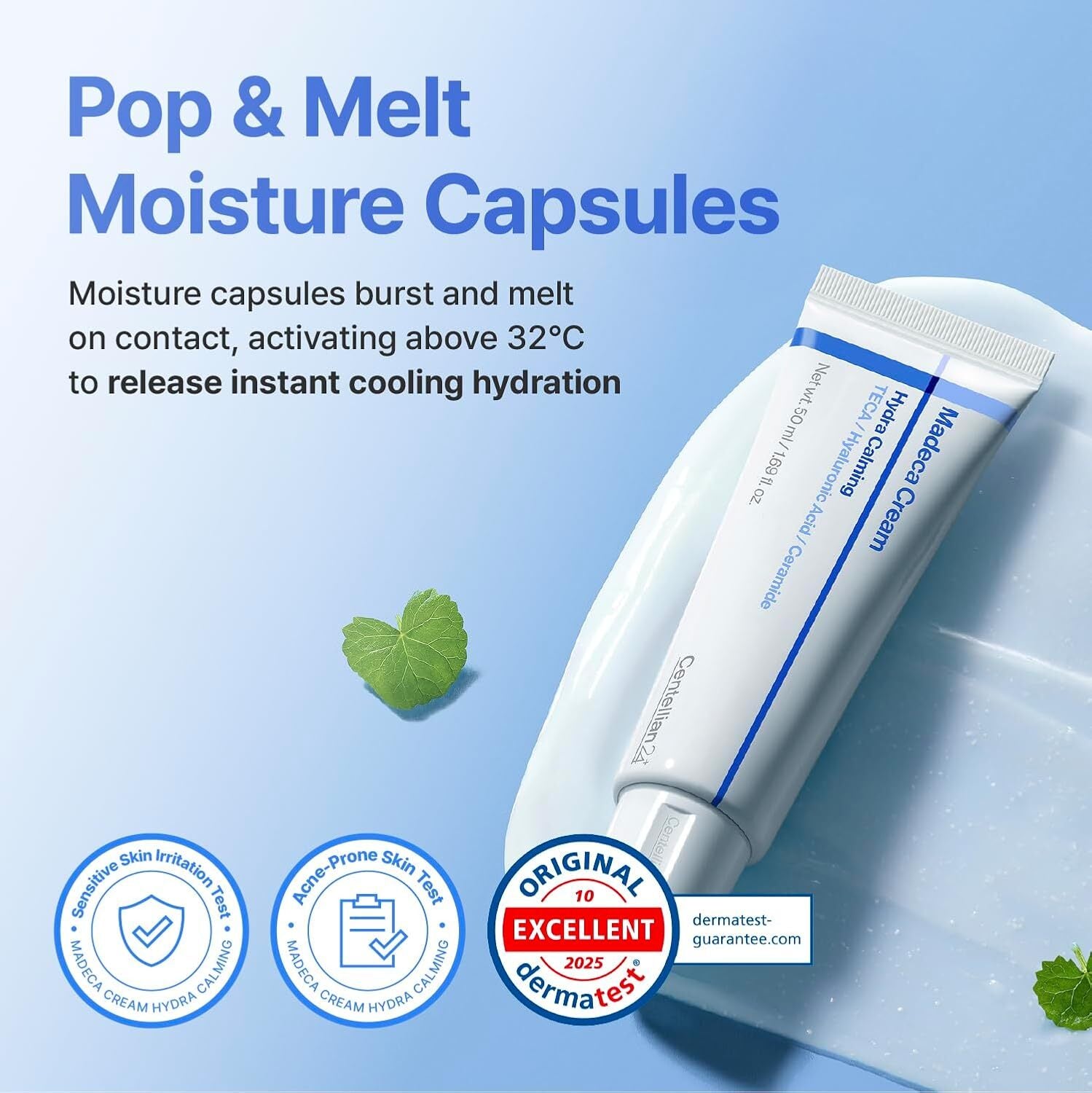 Centellian24 Madeca Cream Hydra Calming 50ml Korean moisturizer product image
