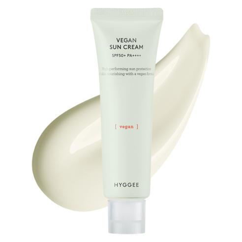 HYGGEE Vegan Sun Cream 50ml Korean sunscreen UV protection