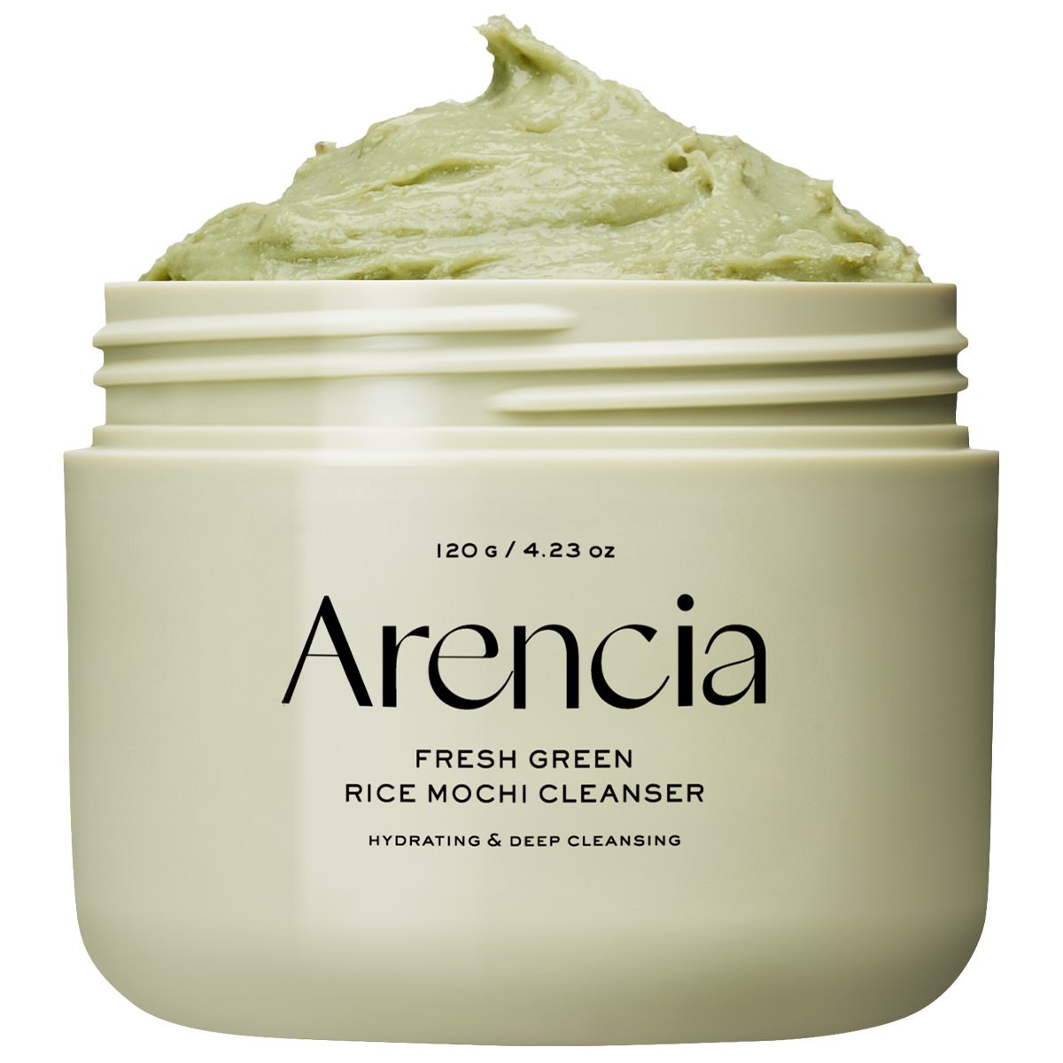 Arencia Fresh Green Rice Mochi Cleanser 120ml Korean cleanser product image