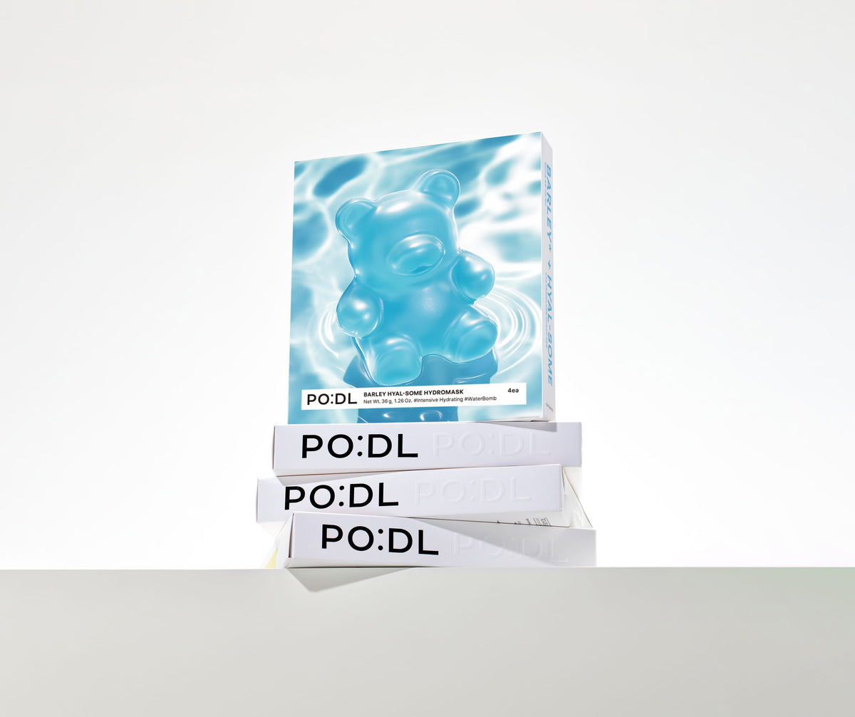 PO:DL Barley Hyal-Some Hydrogel Mask (4ea) ( + Special Gift)